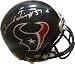 Dominick Davis Autographed/Hand Signed Houston Texans Replica Mini Helmet
