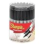 Sharpie Fine Point Permanent Marker, Black (Canister with 36 Pens)