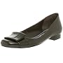 Bandolino Women's Arose Ornamented Flat,Dark Brown,8 M