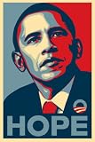 Barack Obama, Hope, 16x20 Lithograph By Shepard Fairey