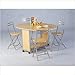 Read Stanley Butterfly 4 Chair Dining Set Details Stanley Butterfly 4 Chair Dining Set