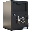 Mesa Safe Company Model MFL2014E Depository Safe with Electronic Lock, Two Tone Gray