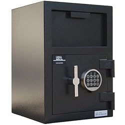 Mesa Safe Company Model MFL2014E Depository Safe with Electronic Lock, Two Tone Gray