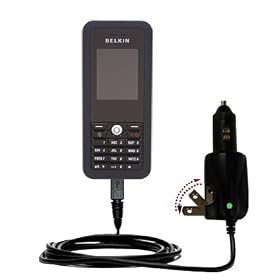 Car and Home 2 in 1 Combo Charger with TipExchange Technology for the Belkin Skype WiFi