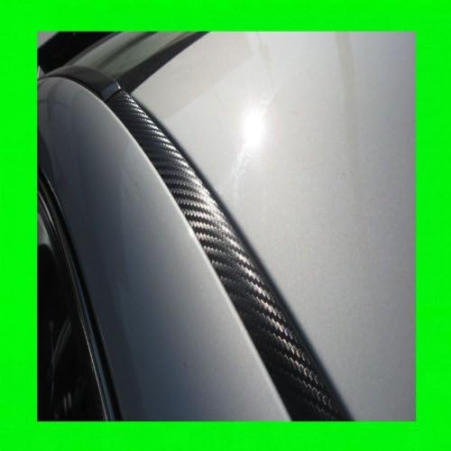 312 MOTORING Compatible with Mercedes Benz 2003-2006 E500 E 500 Carbon Fiber ROOF Trim MOLDINGS 2PC 2004 2005 03 04 05 06 W211