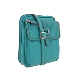 Fossil ZB2840 Crosstown Camera Turquoise Handbag
