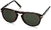Persol PO0714 Aviator Sunglasses, Havana/Green, 52 mm