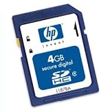 HP 4GB Secure Digital High Capacity Flash Memory Card L1878A#707