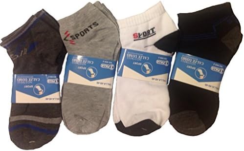 Men's Low Cut Outdoor Sports Casual Ankle Socks 12 Pairs