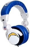 iHip NFH22SDC NFL San Diego Chargers DJ Style Headphones, Blue/Yellow