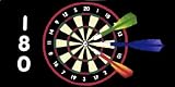 AIRBRUSHED LICENSE PLATES - DART BOARD LICENSE PLATE - #1016