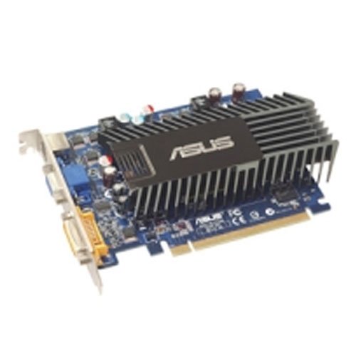 ASUS Geforce 8400GS PCI-E 2.0 512 MB DDR2 Graphics Card EN8400GS Silent/P/512M
