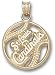 St. Louis Cardinals Solid 10K Gold ''ST LOUIS CARDINALS'' Pierced Baseball Pendant