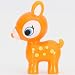 cute orange Bambi deer miniature figure kawaii_s-1
