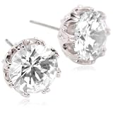 Cubic Zirconia by Kenneth Jay Lane Large Round