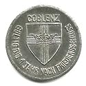 1918 Coblenz (Rhineland) Germany Notgeld 25 Pfennig Coin - Post World War I Emergency Coinage