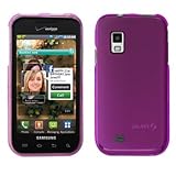 Crystal Purple Protective Hard Case / Cover / Shell for Samsung Fascinate / ....