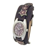 Fossil Watch - Purple Flowers