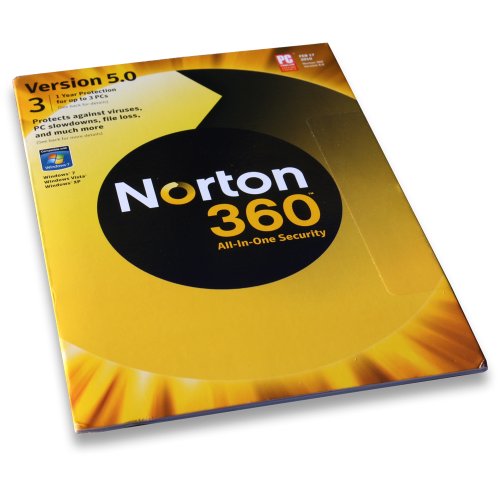 Norton 360 V5.0 1 User / 3 PC 1 Year Protection - 21169487