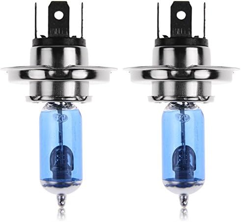 ISWEES 2 x Car H4 Super White Headlight Xenon Halogen Light Lamp Bulb 100W 55W 12V (55w)