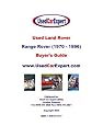 Used Land Rover, Range Rover, Buyer's Guide