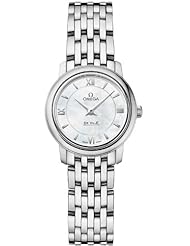 Omega De Ville Prestige Mother of Pearl Dial Stainless Steel Ladies Watch 42410246005001
