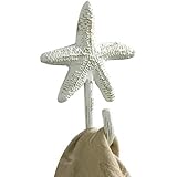 Tropical Nautical Starfish Single Wall Towel Hook Hanger