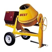 Best Construction Equipment Cement Mixer With Ventilated Cowls - 9 Cubic Ft., 8 HP