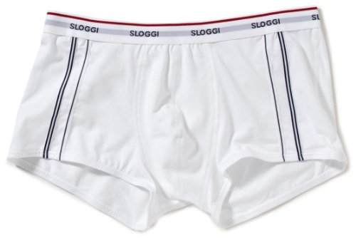 Sloggi Herren Pant sloggi Men Yachting Hipster (1MJ81), Gr. 6, Mehrfarbig (white) Preisvergleich