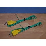 K-Type Wire Thermocouple Temperature Sensor w. Plastic Insulation