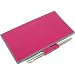 Azalea Turquoise Solid Colors Baekgaard Leather Brights Checkbook Cover & Pen, Genuine Leather