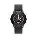 Pebble Time Round 20mm Smartwatch for Apple/Android Devices - Black/Black