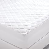 Cotton Covered Wool Mattress Pad - XL Twin Regular White