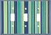 BLUE STRIPES Switchplates Outlet Covers, Rocker, GFCI
