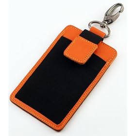 Orange Prima Metrocase Elastic Front All Purpose Pouch for Every Handheld Device