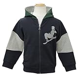 [アルマーニジュニア] ARMANI JUNIOR 長袖ジップアップ パーカー NXB811WNVY 5Aサイズ