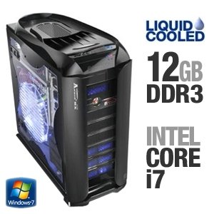 Visionman WGLI-4X5820A Liquid-Cooled Gaming PC