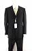 NEW AUTHENTIC Men's VERSACE Collection Plain CHARCOAL SUIT USA Size 36R 3-BUTTONS & Double Vents