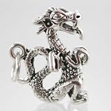 Sterling Silver Dragon Charm, #9517