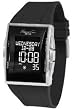 Kenneth Cole New York Men's Digi-Tech Digital Black Rubber Watch - KC1583