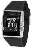 Kenneth Cole New York Men's Digi-Tech Digital Black Rubber Watch - KC1583