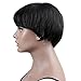 Dreambeauty Virgin Remy Human Hair Short Human Hair Wigs for Black Women Natural Straight