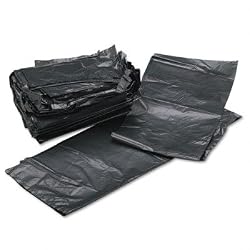 WBIPLA3350 - Trash Can Liners,Heavy Duty,33 Gallon,1.5mil,33x40,SR/BK