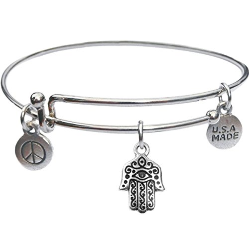 Bangle Bracelet and Hamsa