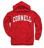 Cornell Big Red Red Arch Hooded Sweatshirt