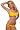 Yellow Sunshine/Gold Buttons