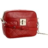 DKNY Quilted Leather Mini Cross-Body