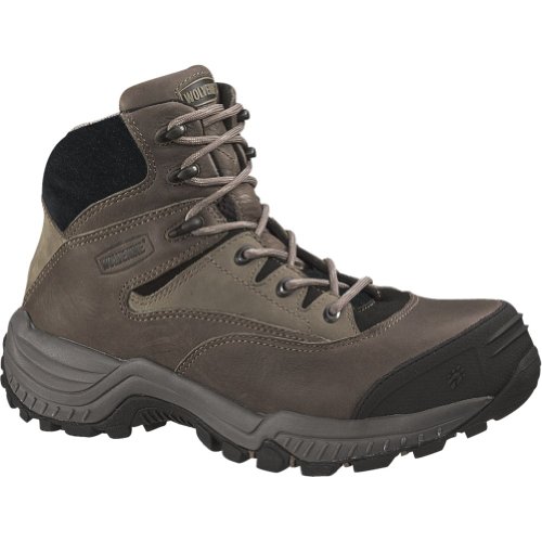 Men's Wolverine Meridian Composite Toe Hiker Shoes Brown