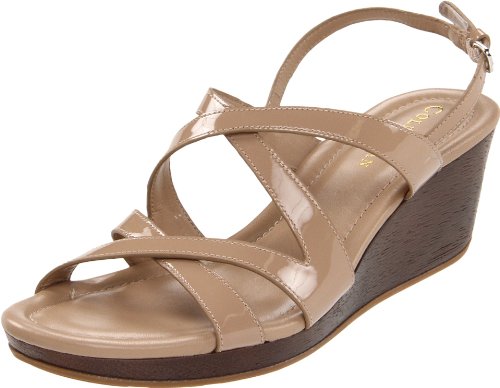 Cole Haan Sandals Cole Haan Women's Air Jaynie Platform Sandal,Cove Patent,10.5 B US