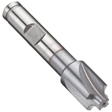 Niagara Cutter CRCO126 Cobalt Steel End Mill, General Purpose, TiCN Coated, 4 Flutes,Corner-Rounding End